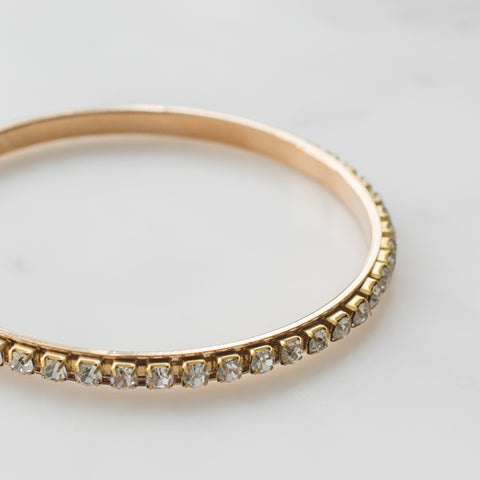 Bangle Bracelet with Jewels